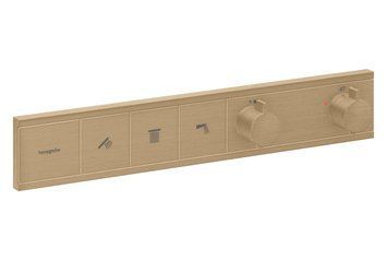 Термостат прихованого монтажу RainSelect на 3 клавіші, Brushed Bronze (15381140) 15381140 фото