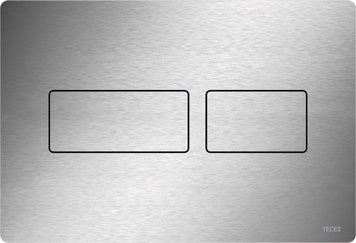 Панель змиву для унітазу TECEsolid з двома клавішами з anti-fingerprint, нержавіюча сталь (9240434) 9240434 фото