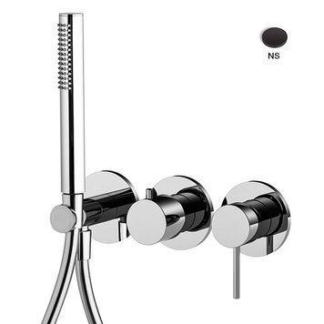Змішувач для душу Spillo Up Black matt (F3049X8NS) Fima F3049X8NS фото