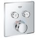 Верхня частина термостату GROHTHERM SMARTCONTROL душ, д/35600, 2 виходи, хром 29124000 &ndash; фото 3