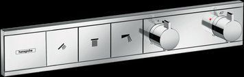Термостат прихованого монтажу RainSelect на 3 клавіші, Chrome (15381000) 15381000 фото