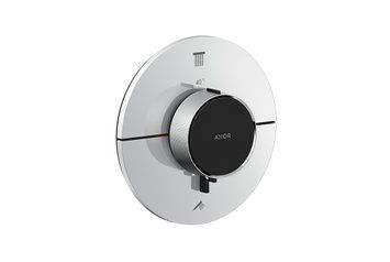 Термостат прихованого монтажу AXOR ShowerSelect ID Round на 2 функції, Chrome (36750000) 36750000 фото
