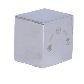 Ручка Qtap (25,6x32x32) для душової системи на три споживача Gemini Chrome QTGEM256323250066 SD00056190 фото