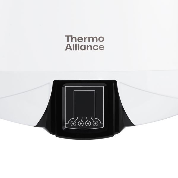 Водонагрівач електричний Thermo Alliance Spectra Flat 80 л універсальний, мокрий ТЕН 3,3 кВт, h 279 мм SD00056744 фото