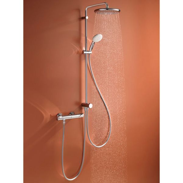 TEMPESTA SYSTEM FLEX душова система 250 , без змішувача, колір хром 26675001 фото