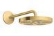 Верхній душ Axor One 280 1jet зі стіновим кронштейном Brushed Gold Optic (48491250) 48491250 &ndash; фото 1