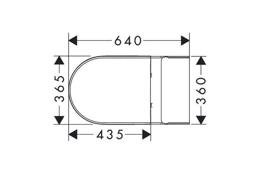 Компакт підлоговий 640 EluPura Original S AquaChannel Flush горизонтальний випуск, із сидінням SoftClose (60267450) 60267450 фото