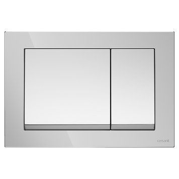 Кнопка ENTER 2 (д/інст.с-ми AQUA), глянцевий хром K97-509 фото