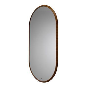 LIEM, Дзеркало овальне, 110x60 см, mirror_wallnut (100253648) 100253648 фото