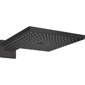 Верхній душ Raindance Select E 300 1jet Air з тримачем 390 мм, Matt Black (26238670) 26238670 фото