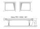 Панель душового піддона GIGANT PRO 100x80 SET R, RAVAK XA83AP01010 &ndash; фото 3