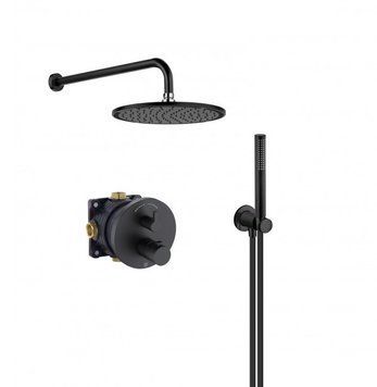 Душова система 7 в 1 Nova Fonte 208313915 Black matt Kludi 208313915 фото