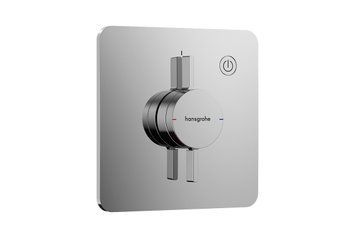 Змішувач прихованого монтажу DuoTurn Q на 1 функцію, Chrome (75614000) 75614000 фото