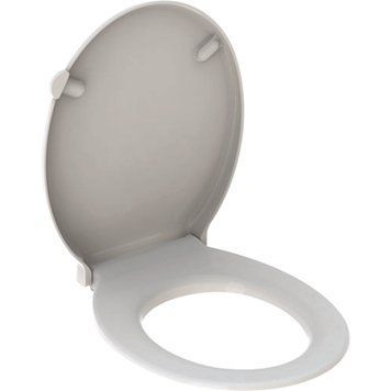 501.559.01.1 Selnova Comfort Дюропластове сидіння з кришкою для людей з обмеженими фізичними можливостями, Duroplast, колір білий 501.559.01.1 фото