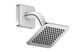 Верхній душ Axor Citterio C 120x120 1jet EcoSmart зі стіновим кронштейном, Chrome (28810000) 28810000 &ndash; фото 1