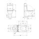 Унітаз-компакт Qtap Crow безобідковий з сідінням Soft-close QT05222170W SD00036221 &ndash; фото 5