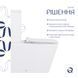 Унітаз-компакт Qtap Crow безобідковий з сідінням Soft-close QT05222170W SD00036221 &ndash; фото 2