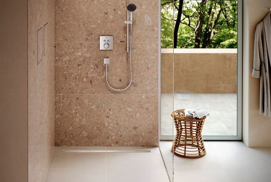 Верхня частина "RainDrain Original" для душового трапу 700 мм Brushed Stainless Steel (56197800) 56197800 фото