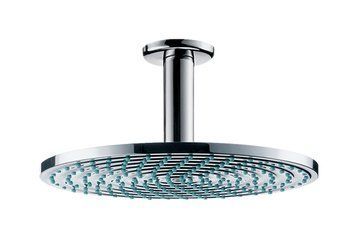 Верхній душ Raindance S 240 EcoSmart 1jet з тримачем зі стелі, Chrome (27463000) 27463000 фото