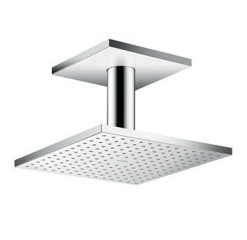 Верхній душ Axor 250х250 2jet P з тримачем зі стелі, хром (35312000) 35312000 фото