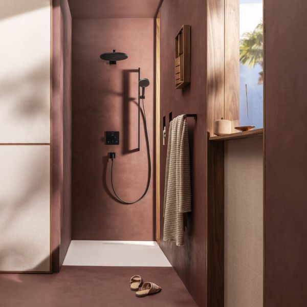 Термостат прихованого монтажу Ecostat Comfort E на 2 функції Matt Black (33711670) 33711670 фото