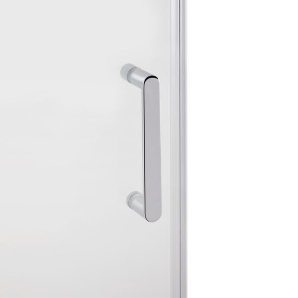 Душові двері в нішу Qtap Taurus CRM201-11.C6 110-120x200 см, скло Clear 6 мм, покриття CalcLess SD00045296 фото
