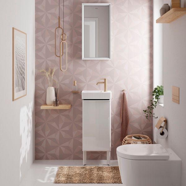 AddStoris Дозатор підвісний для рідкого мила Brushed Bronze/скло (41745140) 41745140 фото