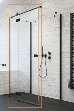 Душові двері Essenza New Black KDJ+S 90 ліві, RADAWAY 1385020-54-01L фото