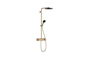 Душова система Pulsify S Showerpipe 260 1jet 400 EcoSmart, Brushed Bronze (24221140) 24221140 фото
