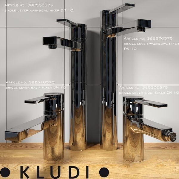 Змішувач для біде DN 10 Zenta (385300575), Kludi 385300575 фото
