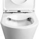 HAR650R Aruba унітаз компакт безобідковий + кришка, білий HAR650R &ndash; фото 11