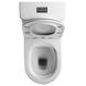 HAR650R Aruba унітаз компакт безобідковий + кришка, білий HAR650R &ndash; фото 9