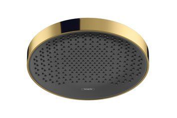 Верхній душ Rainfinity 360 1jet, Polished Gold Optic (26231990) 26231990 фото