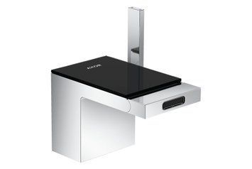 Змішувач Axor MyEdition для біде Chrome з накладкою Black Glass 47210600 47210600 фото