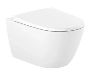 Унітаз підвісний з кришкою soft-close Ona Rimless A34H688000 Roca A34H688000 фото