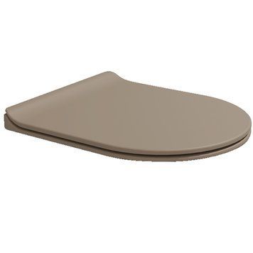QKCW09 Quick/APP Кришка для унітаза soft-close, fango QKCW09FAN фото