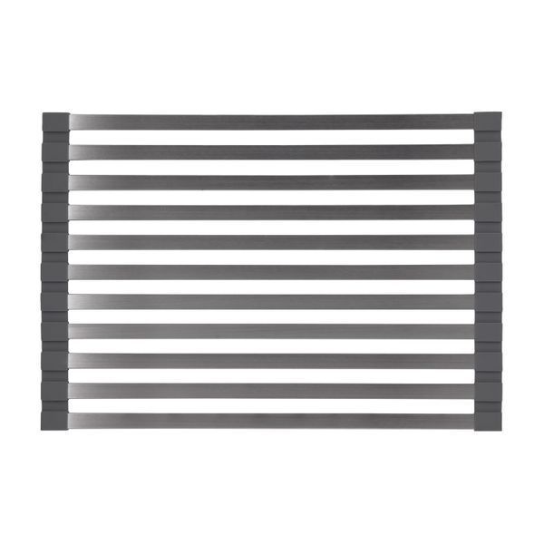 Сушарка на кухонну мийку Lidz Acsis LA13 Gray, плоска основа, для посуду 430х300 мм LDACSLA13GRA49767 SD00055891 фото