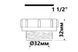 Редукція пластикова BP1 1/2"*P1 1/4" (HC54) HC54 &ndash; фото 2