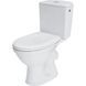 K03-076 Компакт COMPACT 918 MERIDA M010 3/6 TOILET SEAT PP SC UA з поліпропіленовим сидінням з плавним закриванням, горизонтальний випуск, боковий підвід води CCKZ1016770001 &ndash; фото 1