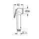 Лійка для гігієнічного душу Tempesta-F Trigger Spray 30 (27512001), Grohe 27512001 &ndash; фото 6