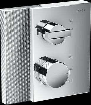 Термостат на 1 споживач AXOR Edge Diamond Cu прихований монтаж, Chrome 46751000 46751000 фото