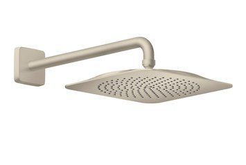 Верхній душ Axor Citterio C 270х270 1jet EcoSmart+ P зі стіновим кронштейном, Brushed Nickel (28791820) 28791820 фото