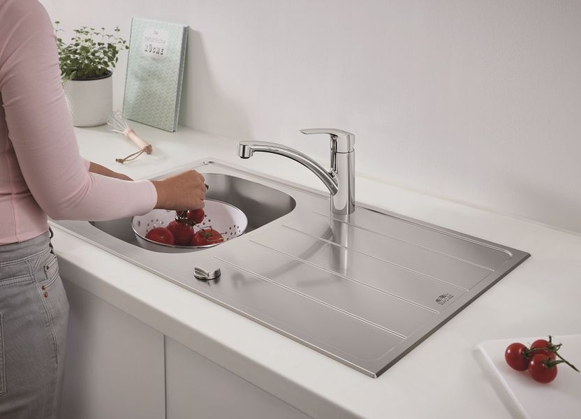 Змішувач для кухні GROHE EUROSMART NEW 33281003, хром 33281003 фото
