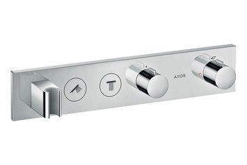 Термостат для 2-х споживачів Axor Select прихованого монтажу, Chrome 18355000 18355000 фото