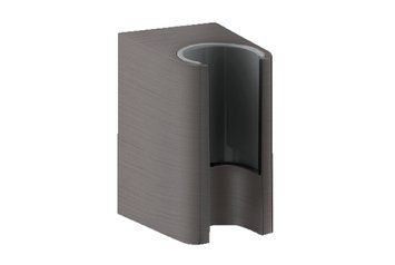 Тримач ручного душу AXOR One, Brushed Black Chrome 45721340 45721340 фото
