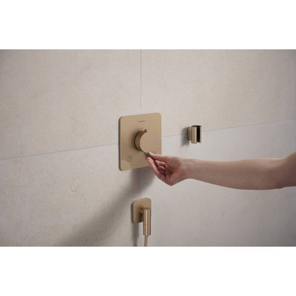 28885140 HG Porter Fine Тримач для ручного душу, brushed bronze 28885140 фото