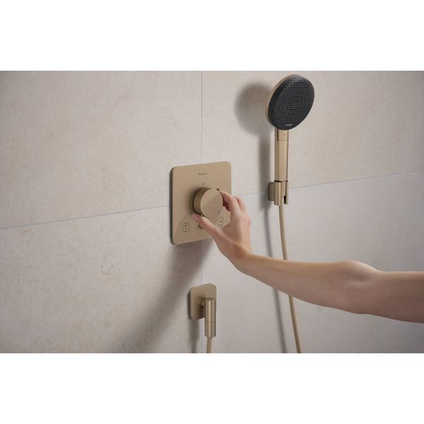 28885140 HG Porter Fine Тримач для ручного душу, brushed bronze 28885140 фото