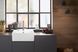 SINGLE-BOWL SINK Кухонна мийка 59,5x63x22 з pop-up з 1-м отвором (632062R1HL2) White Alpin CeramicPlus 632062R1HL2 &ndash; фото 2
