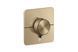 Термостат прихованого монтажу AXOR ShowerSelect ID Softsquare HighFlow на 1 функцію, Brushed Bronze (36778140) 36778140 &ndash; фото 1