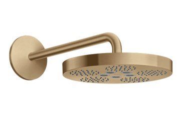Верхній душ Axor One 280 1jet зі стіновим кронштейном, Brushed Bronze (48491140) 48491140 фото